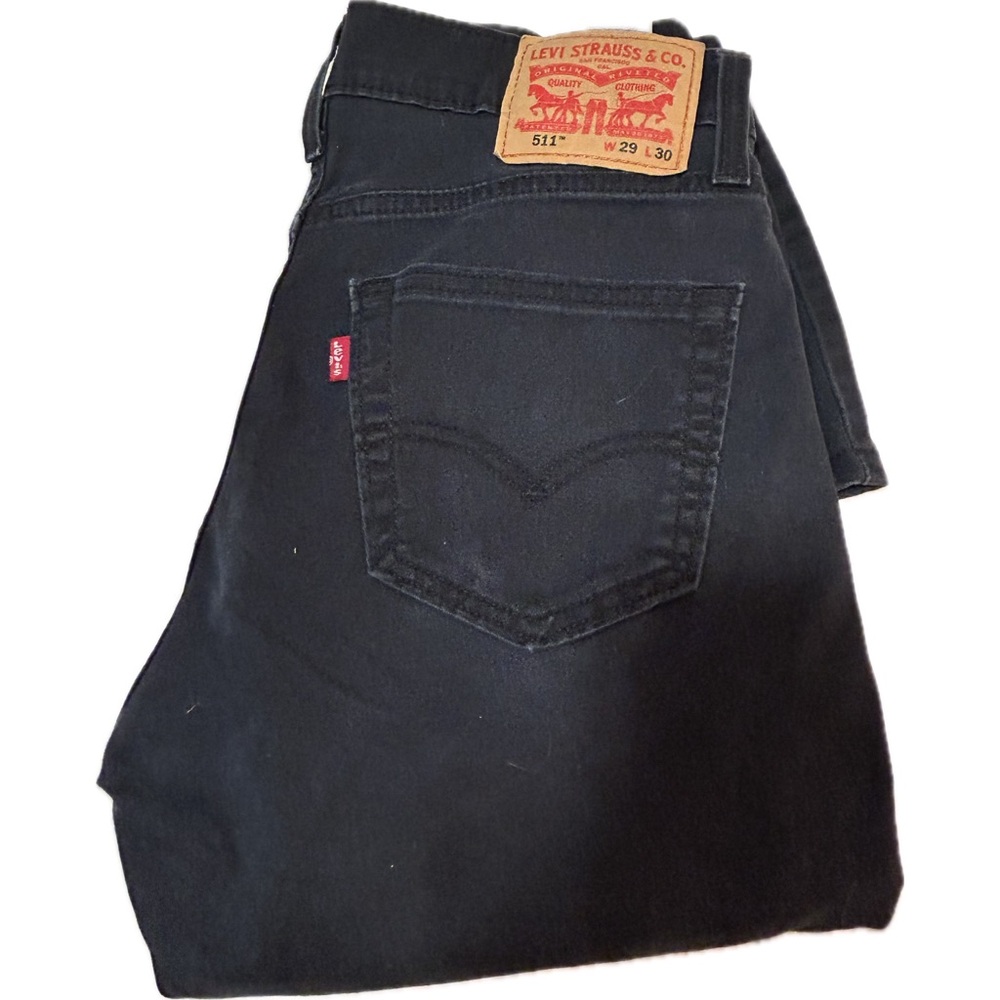 Men’s Levi’s 511 All Seasons Tech Slim Fit Jeans | W29 L30 | Dark Indigo Stretch